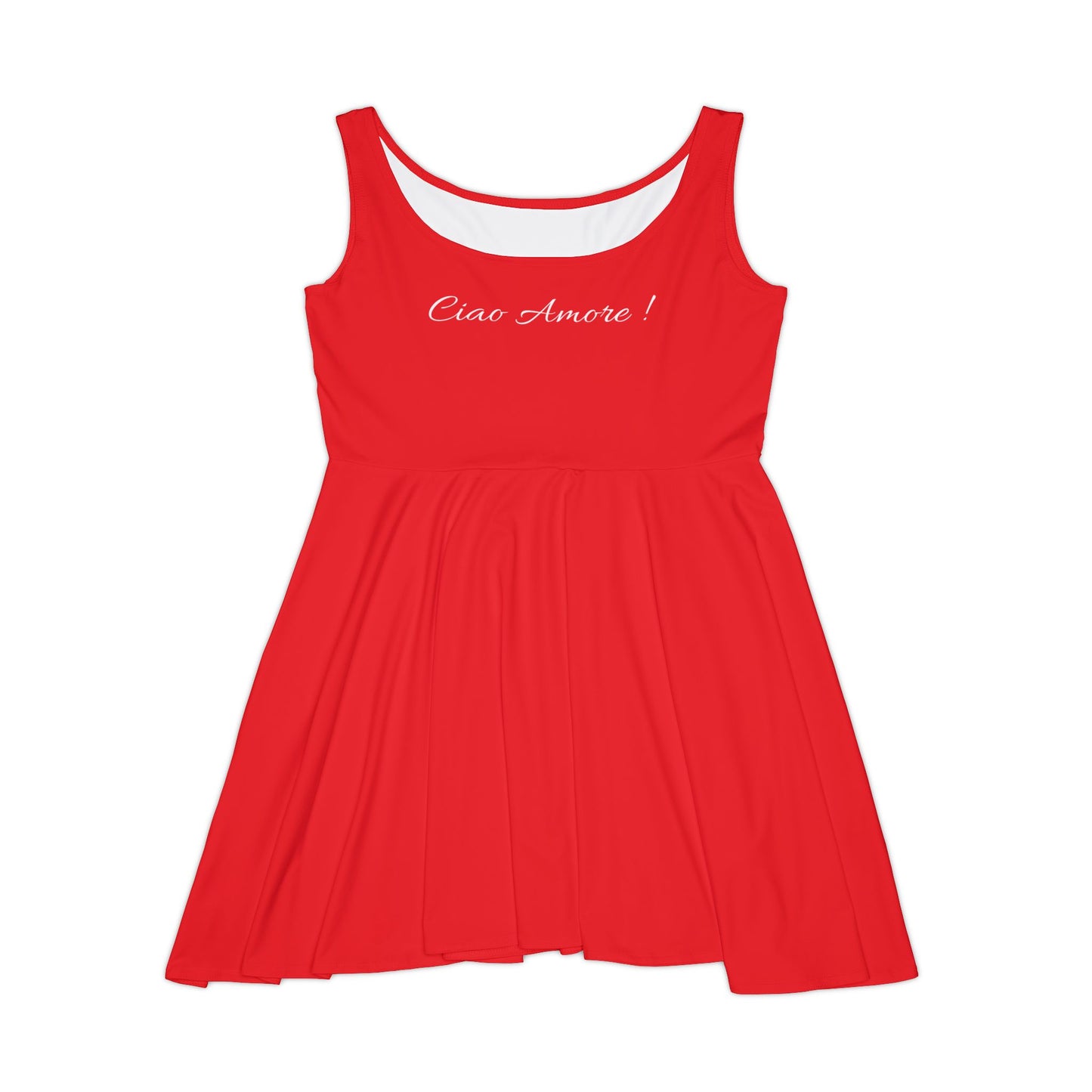Ciao Amore! Women's Skater Dress for Casual Date Nights & Celebrations