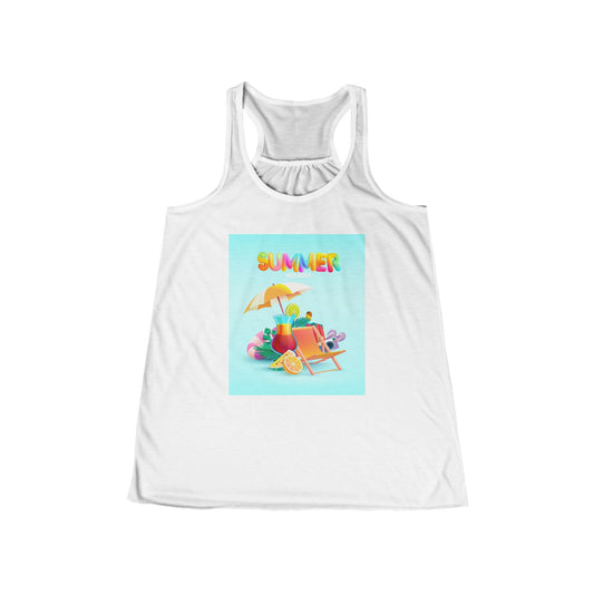 Women's Flowy Racerback Tank